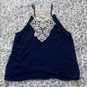 Charlotte Russe flowy tank